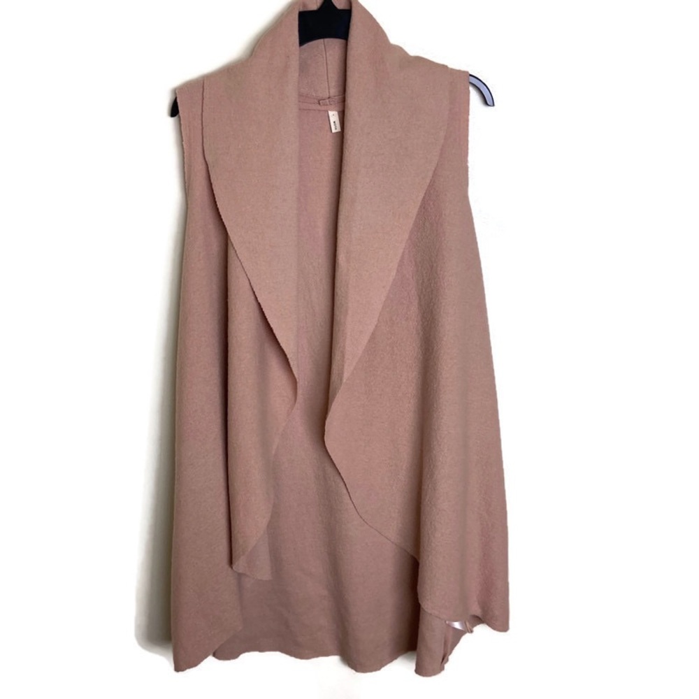 Moth 100% Wool Sleeveless Vest Cardigan Size XS